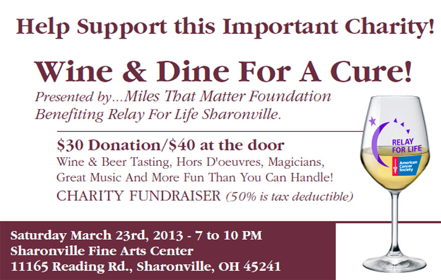Wine and Dine for a Cure