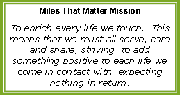 Miles That Matter Mission